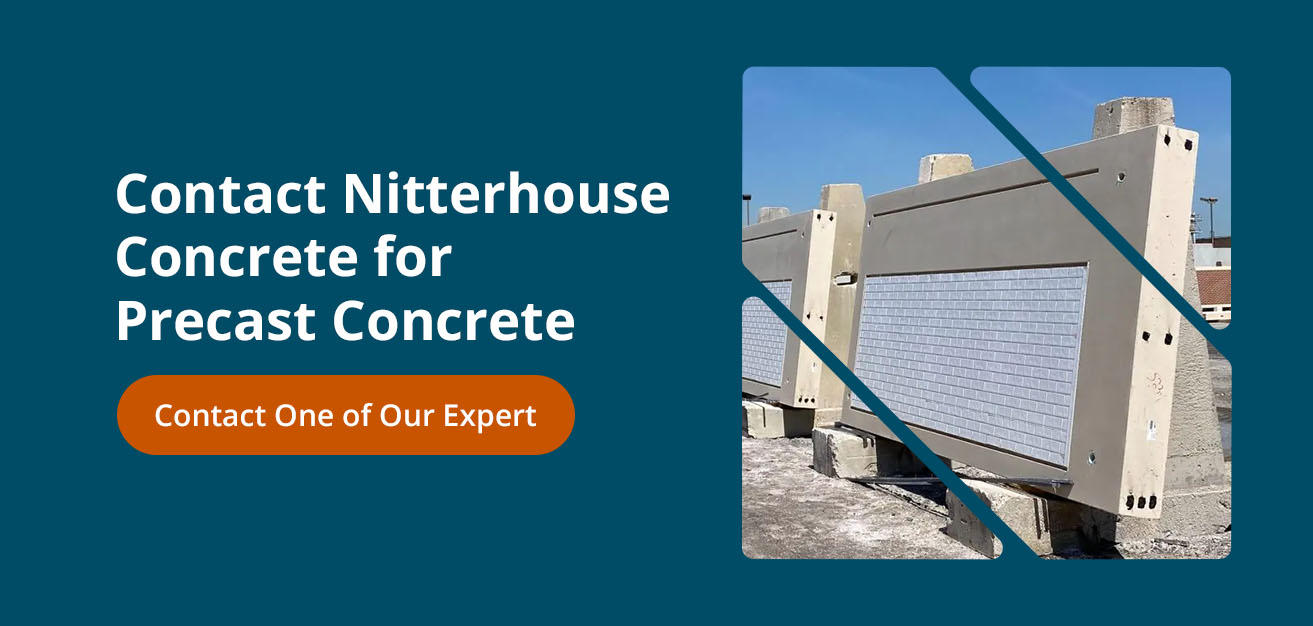Contact Nitterhouse Concrete for Precast Concrete